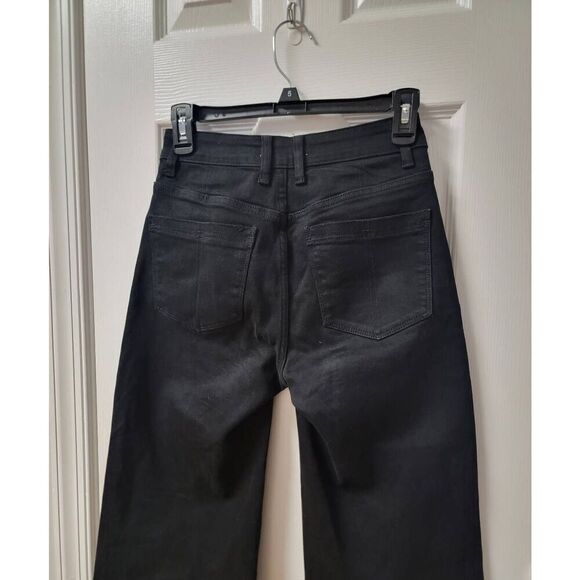 TRN Frayed Hem Wide Leg Jeans 24 - Picture 7 of 11